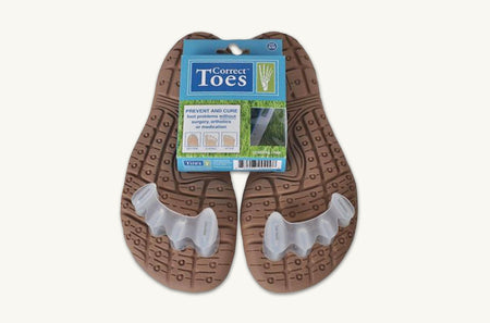 alt
Correct Toes -varvaserottimet kengässä
