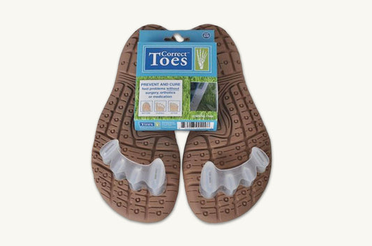 alt
Correct Toes -varvaserottimet kengässä